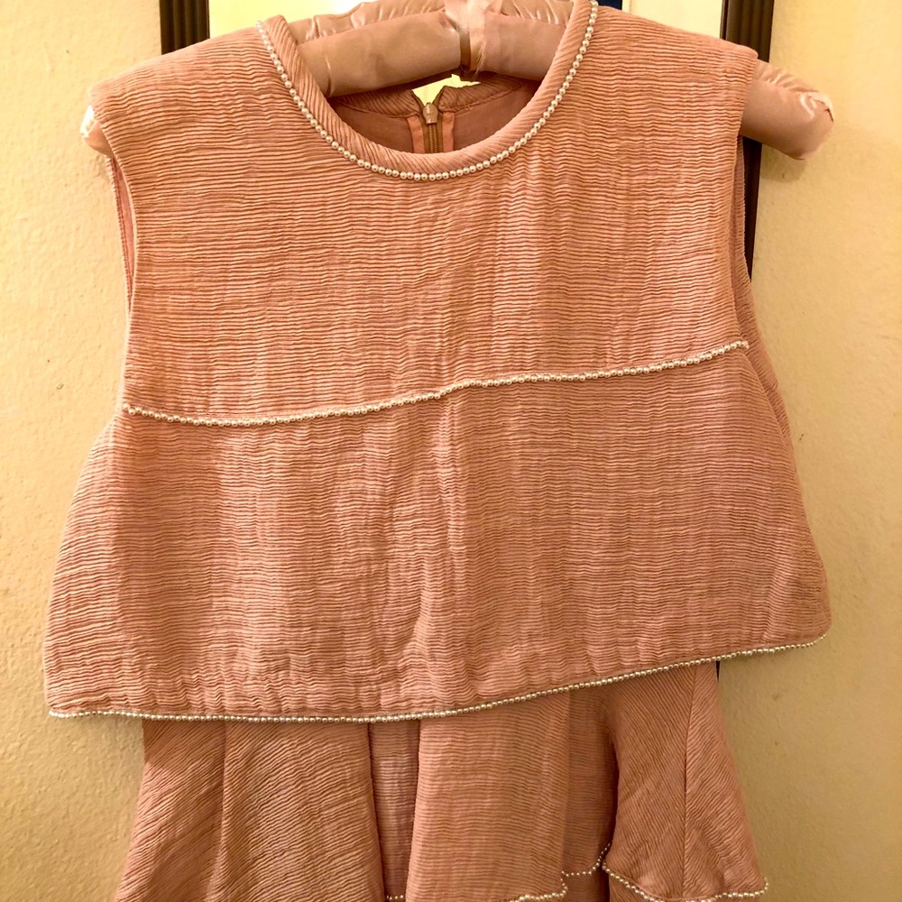 Sandro dress with pearl detailing